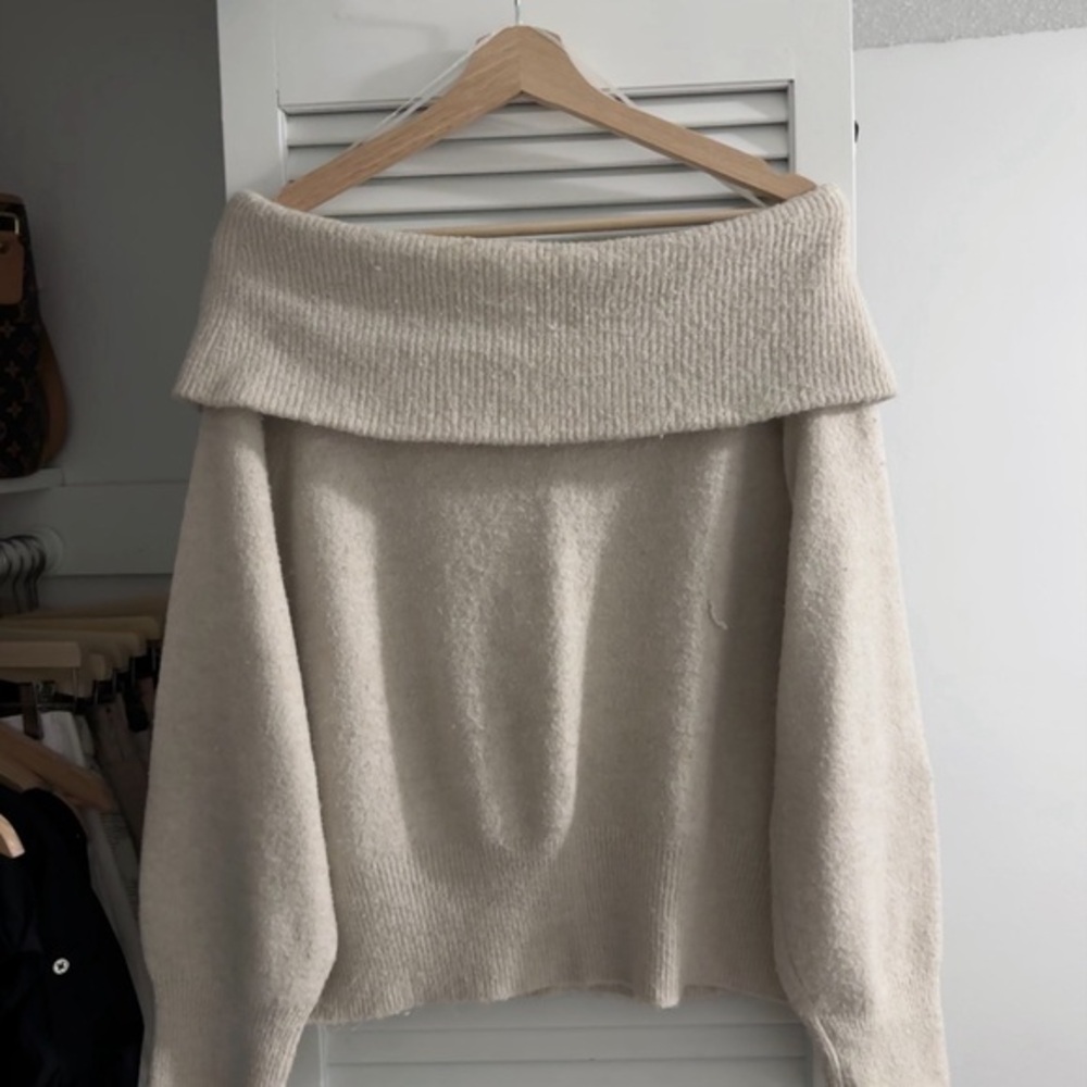 H&M Off The Shoulder Sweater